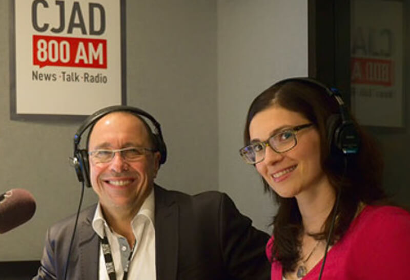 Dr Syd Miller and Dr Emily Blake CJAD Radio